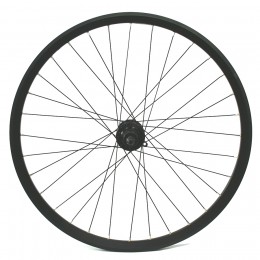 Колесо 26" заднее, двойной алю., пистон. обод, алю. втулка, промподш.,  эксцентрик , D-brake, под кассету