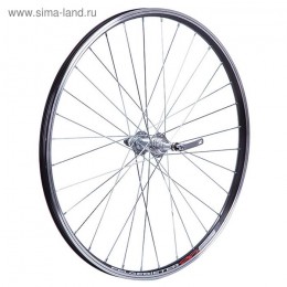 Колесо 26" заднее, двойной обод 32 отв., втулка SF-A09R, сталь, под трещотку