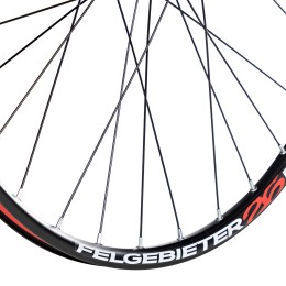 Колесо 26" заднее, двойной пист. обод под disc 32 отв, втулка SF B27R аллюм, экс-к, пром подшип, под касет. 8-9 ск.