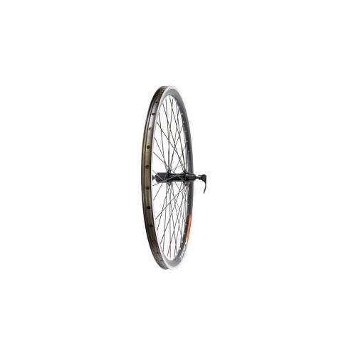 Колесо 26" заднее V TRIX кассета 8-10 ск. эксцентрик, обод двойной алюм. черн. CNC A/V  19.6х29.5 / втулка алюм. черн.