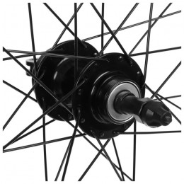 Колесо 27,5" заднее Dream Bike под диск, обод двойной, 32 спицы, под трещотку