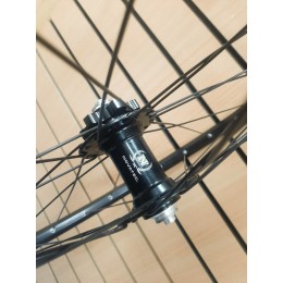 Колесо 28"-29" переднее 2-х слойный обод WEINMANN AQUILA 21втулка ПП NOVATEC D041SB диск на болтах эксцентрик