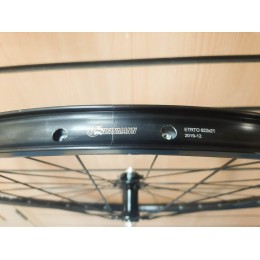 Колесо 28"-29" переднее 2-х слойный обод WEINMANN AQUILA 21втулка ПП NOVATEC D041SB диск на болтах эксцентрик