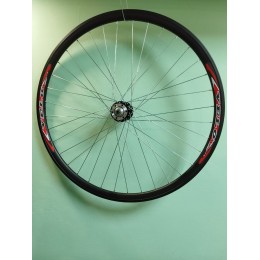 Колесо 28"-29" заднее, кассета 8-9 ск. под диск тормоз 6 отв., 36 спиц, под эксцентрик, втулка Shunfeng на пром подшипниках, лого VELO