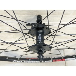 Колесо 29" переднее, двойной обод 32 отв, втулка Shimano HB-M475-L DEORE под диск   