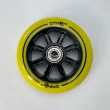 Колесо ATEOX PU  (100 мм) желтое