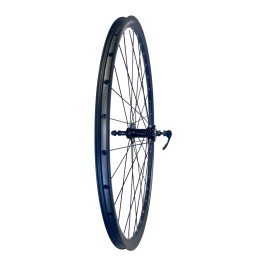 Колесо заднее 28-29" D HOGGER трещотка пром.подш. эксцентрик / обод двойной алюм. черн. SSE A/V 36H 18.5х23.8 / втулка алюм. черн.