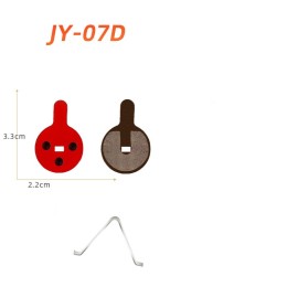 Колодки тормозные керамические YUUISD TP-07D, сертификат TUV Rheinland