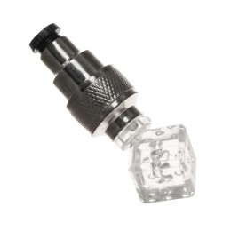 Колпачки светящиеся на вентиль Cartage, мигают разными цветами, набор 2 шт КУБИКИ