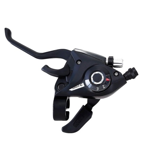 Комборучка 3-ск. SUNRUN SL-KD-80, 2:1 shimano совместим, трос перекл. 1800мм, индексный