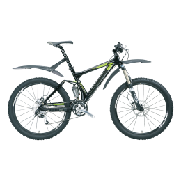 Комплект крыльев 26" Topeak DeFender FX/RX, чёрный