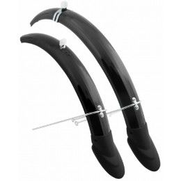 Комплект крыльев 28-29" углепластиковые полноразмерные 60 мм, черные