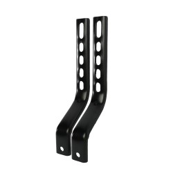 Комплект опорных колес с кронштейнами универсальный 12"-20" HF-032-BL пластиковые колеса, синие