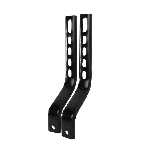 Комплект опорных колес с кронштейнами универсальный 12"-20" HF-032-WH пластиковые колеса, белые