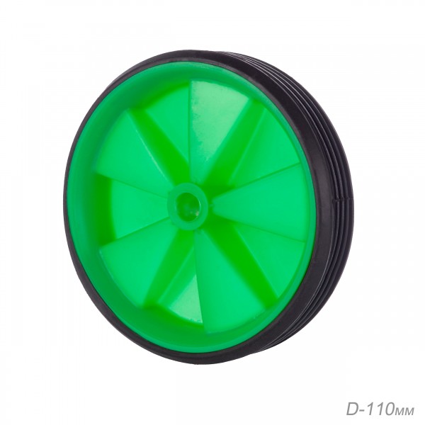 Комплект опорных колес с кронштейнами универсальный 12"-20", зеленый