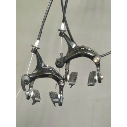 Комплект тормозов на шоссе/фикс Z.STAR AS2.4D перед+зад, с ручками