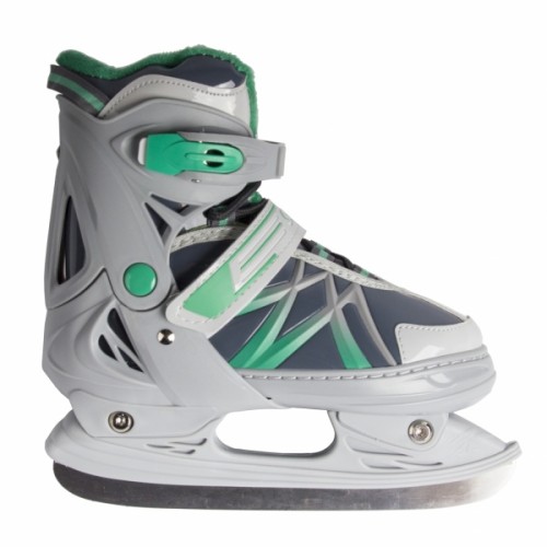 Коньки раздвижные BANWEI BW-912 серо-зеленый