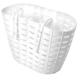 Корзинка детская на руль, белая , 200x150x130мм, "Molly"