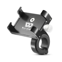 Крепление для телефона West biking B, алюминиевое, черное