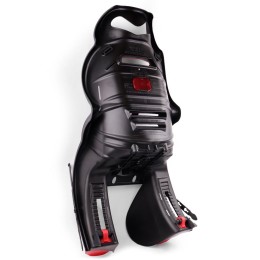 Кресло детское на раму Sanbas черное с красной накладкой, 22кг, Италия (HTP)