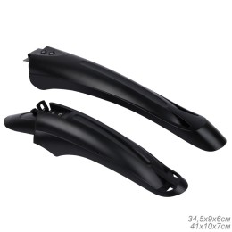 Крылья 24-26" COMIRON Splash MAR-003 комплект 2 шт, черные
