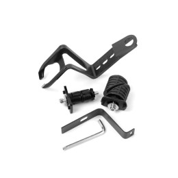 Крылья 26-28" комплектом, заднее - крепление на болтах, черный, полиэтил.упак.