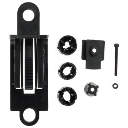 Крылья 26"-29" XGNB-067 комплект быстросъемные черные с отражателями