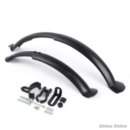 Крылья 27,5-29" COMIRON Urban Shield. комплект 2 шт, черные