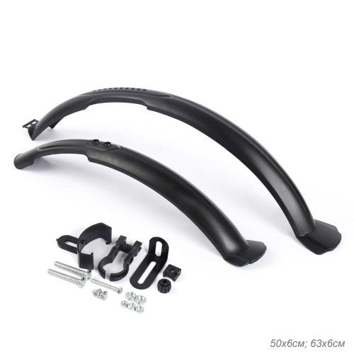 Крылья 27,5-29" COMIRON Urban Shield. комплект 2 шт, черные