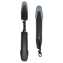 Крылья комплектом 26"-29" STG GH-373F/R, прорезиненные, черно-серые