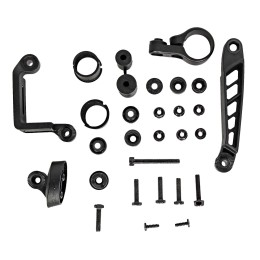 Крылья комплектом 26"-29" STG GH-373F/R, прорезиненные, черно-серые