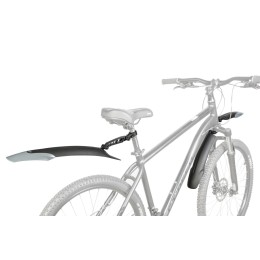 Крылья комплектом 26"-29" STG GH-373F/R, прорезиненные, черно-серые