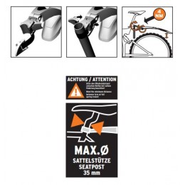 Крыло заднее 28-29" SKS X-Blade DARK