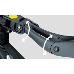 Крыло заднее TOPEAK DeFender iGlow 700C (до 25С)  с фарой 0,5W и светящейся полосой