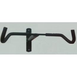 Крюк стальной настенный, крепление - за раму