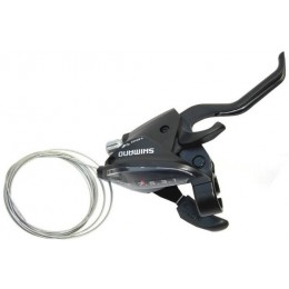 Манетка KD80 (аналог Shimano EF-500) с тормозной ручкой (комборучка) на 7 ск., с тросом переключателя