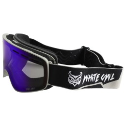 Маска горнолыжная White Owl FA-066, синяя с черным