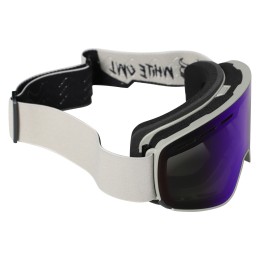 Маска горнолыжная White Owl FA-066, синяя с черным