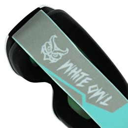 Маска горнолыжная White Owl FA-079, розовая с серым (съемная линза)