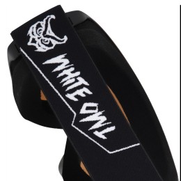 Маска горнолыжная White Owl FA-106, оранжевая с черным