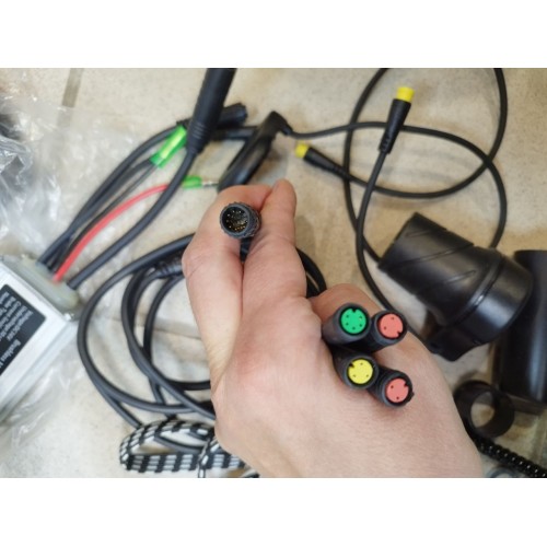 Мотор-колесо комплект 24" 250Вт 36V двойной усилен обод, под disk/v-brake заднее (без АКБ)