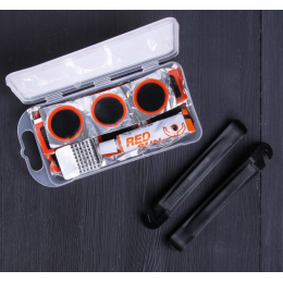 Набор "Bike", универсальный ключ, ремкомплект, инструмент для разбортировки шин, насос