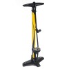 Насос GIYO напольный, с манометром, высокого давления, max 160psi(11атм), двухходовой, с большим дисплеем 2,5”, желтый