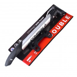 Насос ручной COMIRON DOUBLE, двойной ход, алюминиевый корпус, 21,3*275мм, 7 бар.