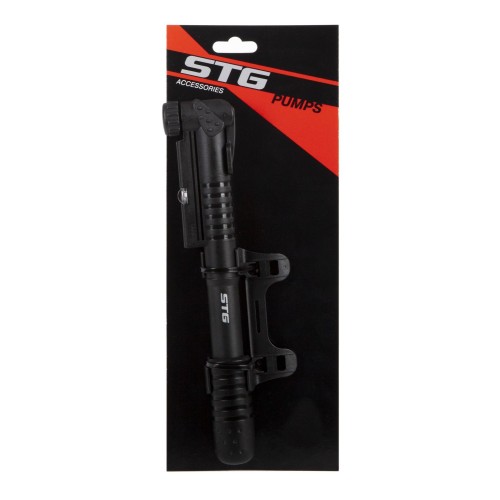 Насос ручной с манометром STG (Giyo) GP-41, черный