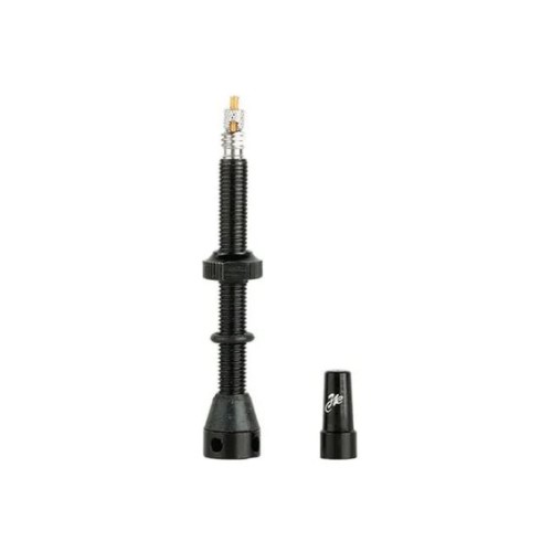 Ниппель для бескамерных колес, 40 мм, черный 1 шт