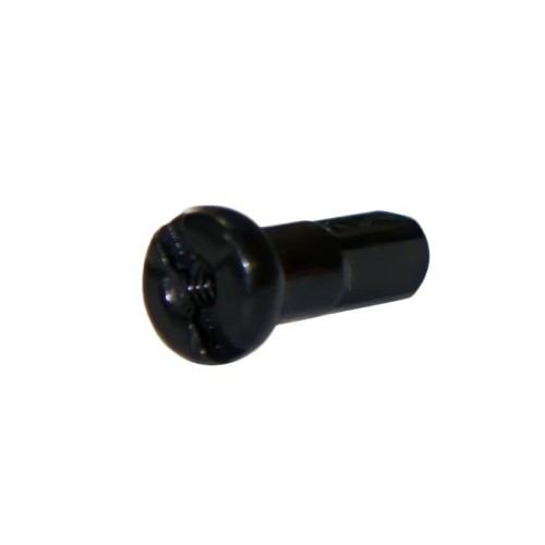 Ниппель для спиц Pillar PB14 14G,12 мм, латунный, черный