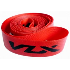 Лента ободная 26"х17мм, толщина 0.5мм, нейлон, красный, с лого "VLX"