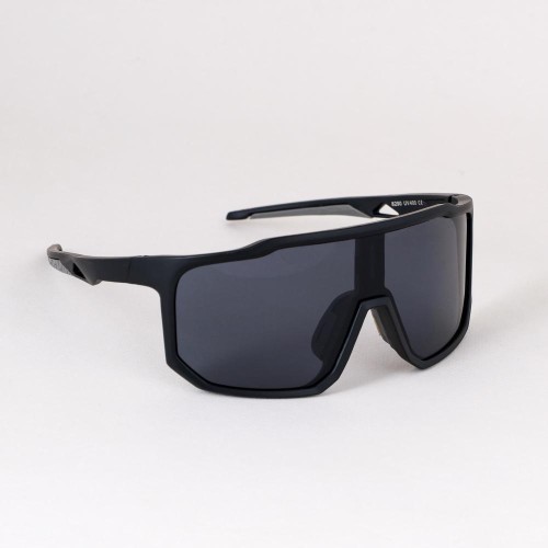 Очки солнцезащитные KRYPTON. ударопрочные. Линза- Зеркальная. Материалы: PC+ Silicone мягкая накладка на нос. Черные