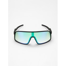 Очки солнцезащитные спортивные, uv 400, ширина 14.1 см, дужка 14.3 см, высота 5.3 см, голубые